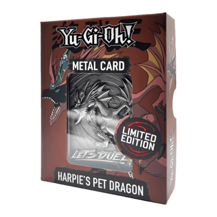 Fanattik - Yu-Gi-Oh! - Metal Card - Harpies Pet Dragon (Limited Edition)