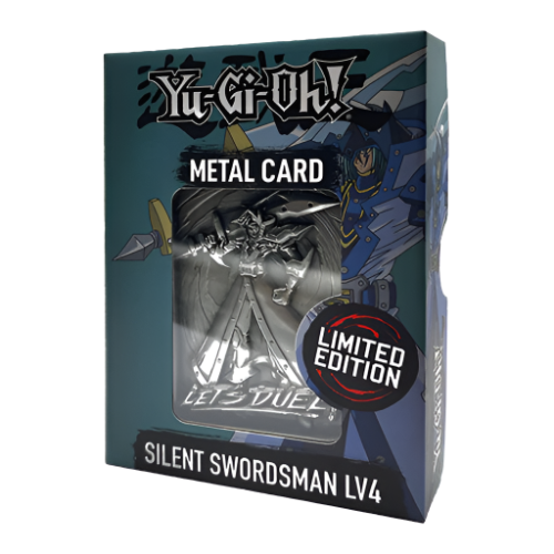 Fanattik - Yu-Gi-Oh! - Metal Card - Silent Swordsman Lv4 (Limited Edition)
