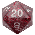 Fanroll - 35mm Mega Acrylic D20 - Ethereal Light Purple