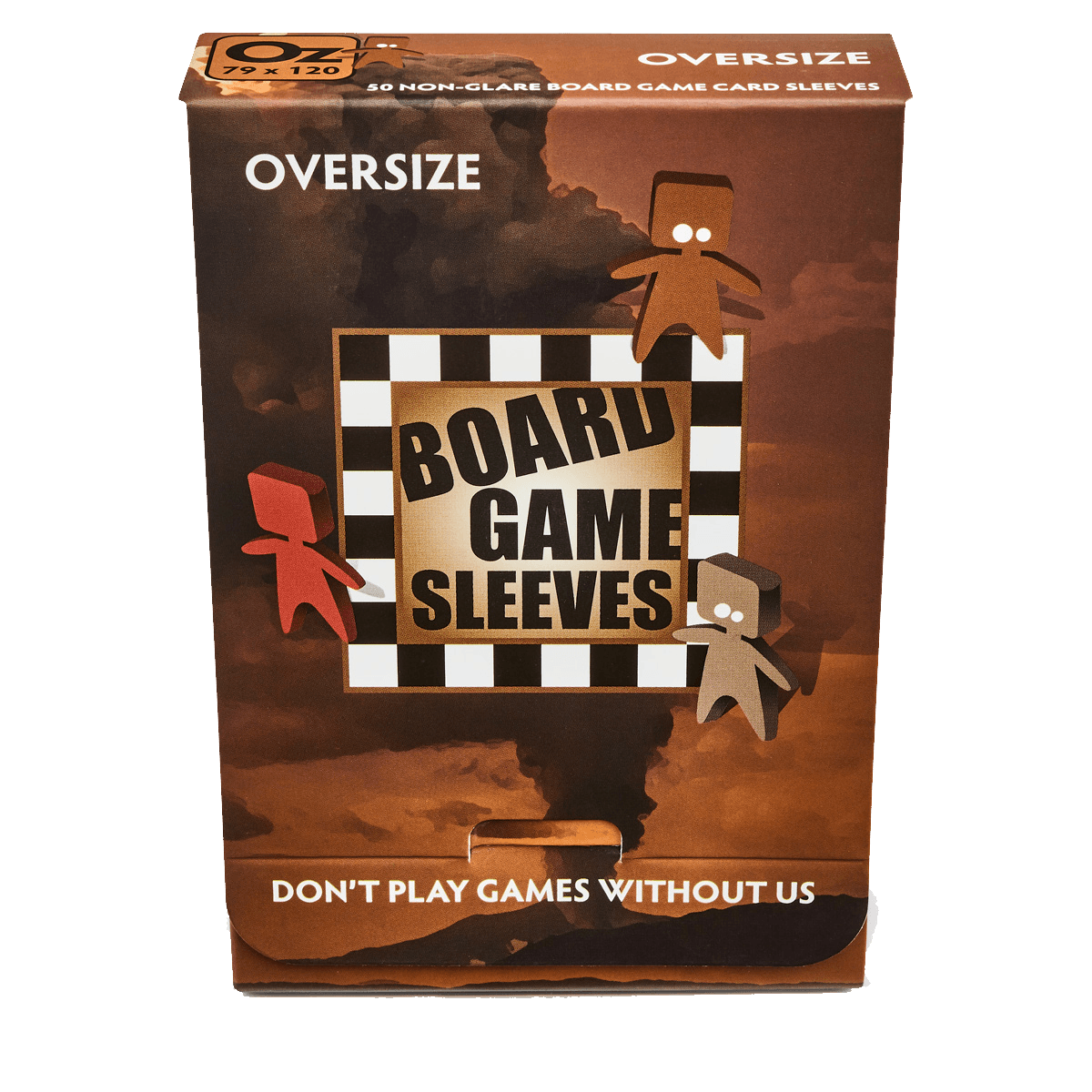 Board Game Sleeves - Non-Glare - Oversize (82x124mm) - The Card Vault