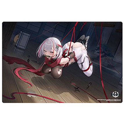 Azur Lane - Rubber Playmat Vol.2199 I-404 - Bloom Brilliantly, Dance of the Crimson Cord - original artwork with background removed