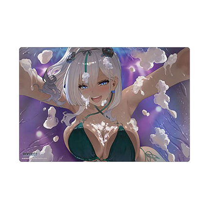 Brown Dust 2 - Rubber Playmat Vol.2208 Easygoing Lifeguard Nebris - original artwork with background removed