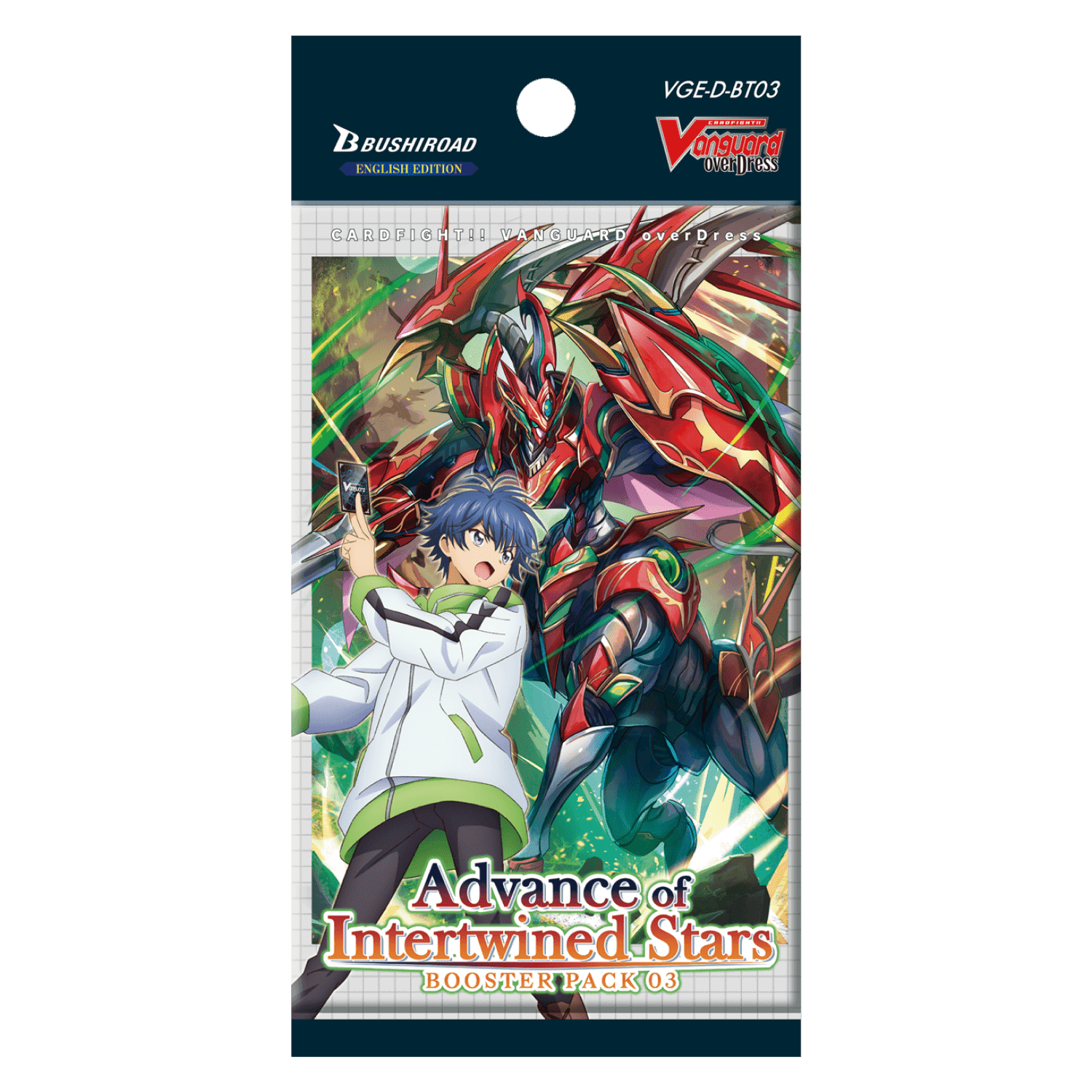 Cardfight!! Vanguard - OverDress: Advance of Intertwined Stars Booster Pack - The Card Vault