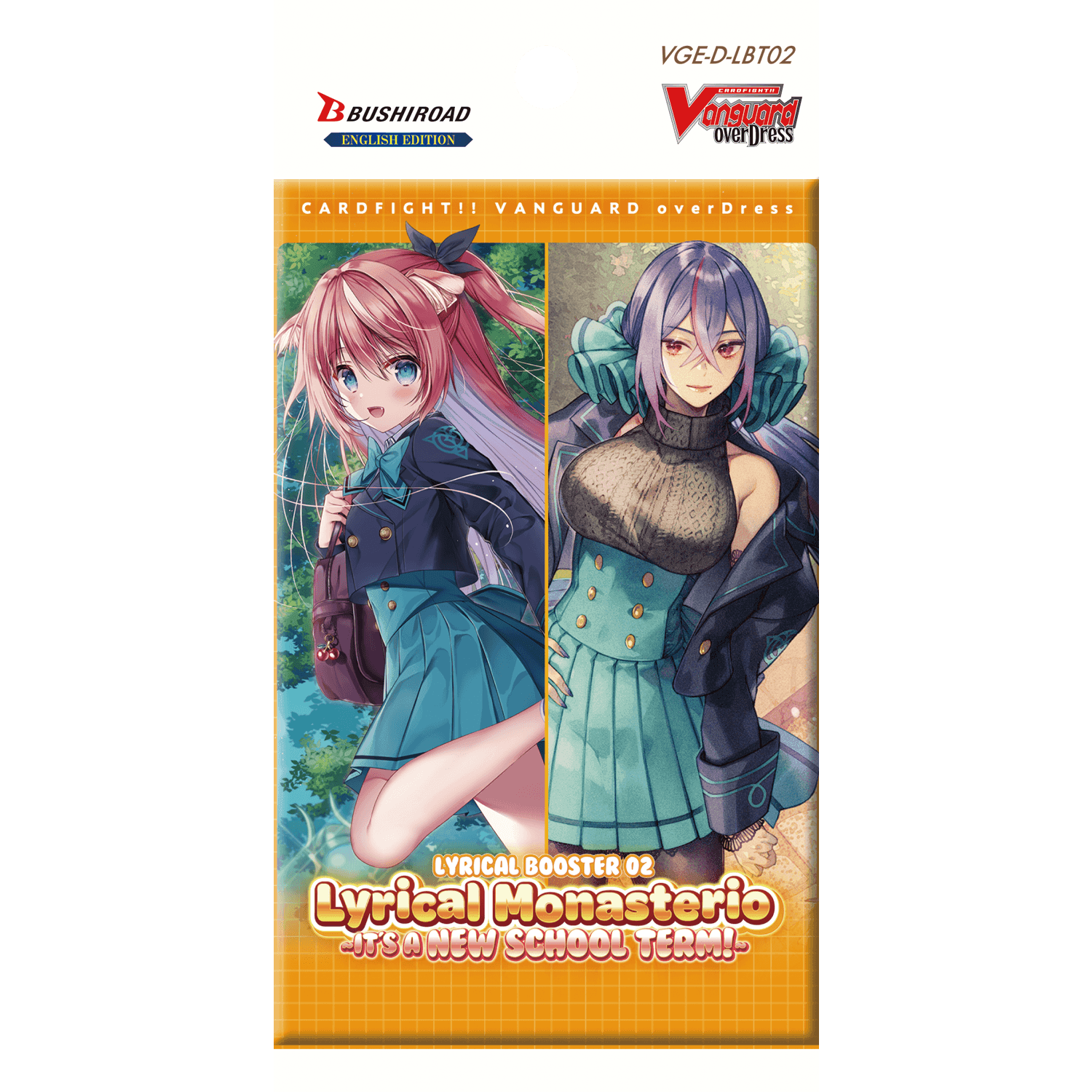 Cardfight!! Vanguard OverDress - Lyrical Booster - 02 Lyrical Monasterio: It's a New School Term Booster Pack - The Card Vault