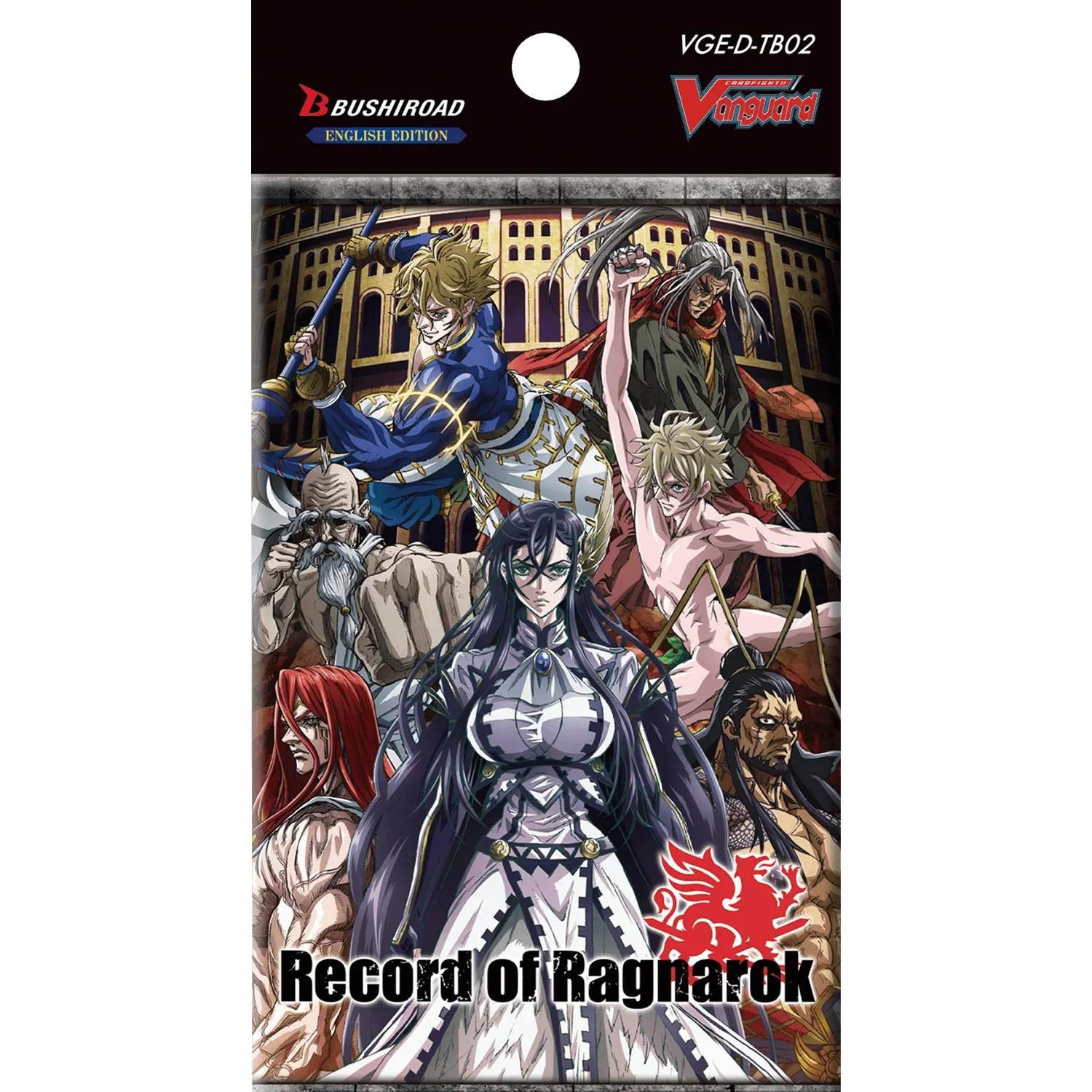 record of ragnarok booster box Cardfight Vanguard Vanguard over Dress to release a booster pack of Record of Ragnarok of the End collaboration Record of Ragnarok Title Booster