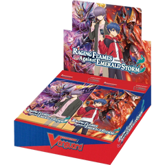 Cardfight!! Vanguard - will+Dress: Raging Flames Against Emerald Storm Booster Box - The Card Vault