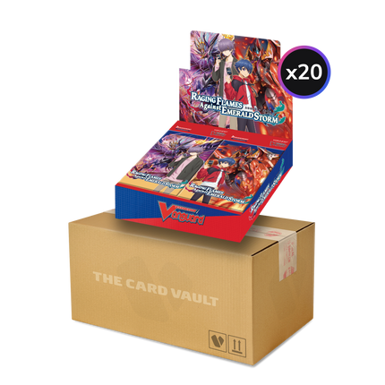 Cardfight!! Vanguard - will+Dress - Raging Flames Against Emerald Storm - Display Case (20x Booster Boxes)