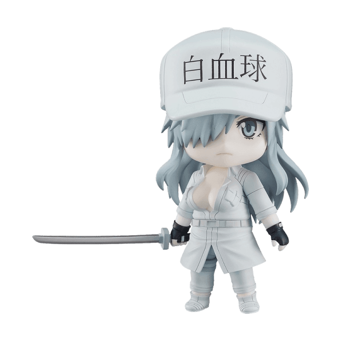 Cells at Work! Code Black - White Blood Cell (Neutrophil) (1196) Nendoroid Figure 1579 - The Card Vault