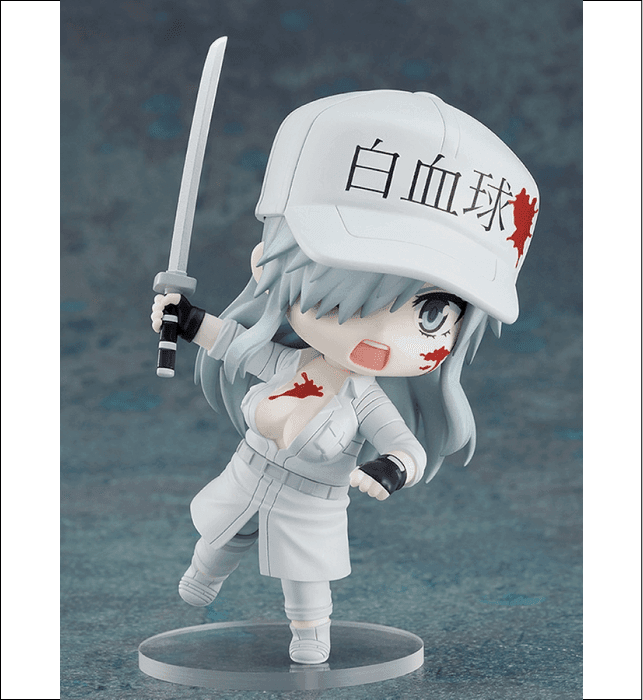 Cells at Work! Code Black - White Blood Cell (Neutrophil) (1196) Nendoroid Figure 1579 - The Card Vault