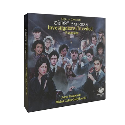 Horror on the Orient Express: Investigators Unveiled Expansion original English retail packaging