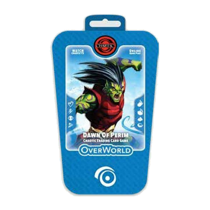 Chaotic TCG Dawn of Perim Secrets Decoded starter pack, OverWorld artwork (preliminary manufacturer render)