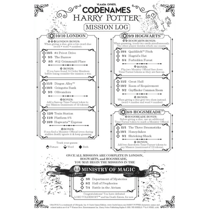 Codenames Harry Potter - The Card Vault