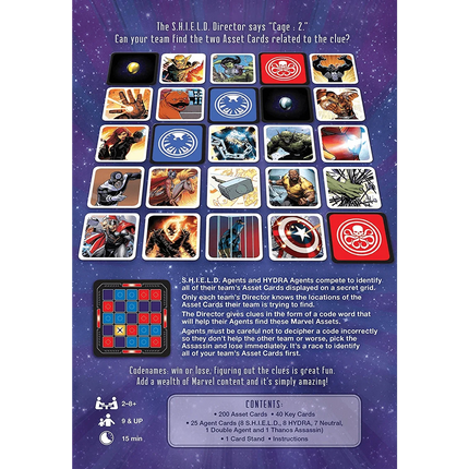 Codenames Marvel - The Card Vault