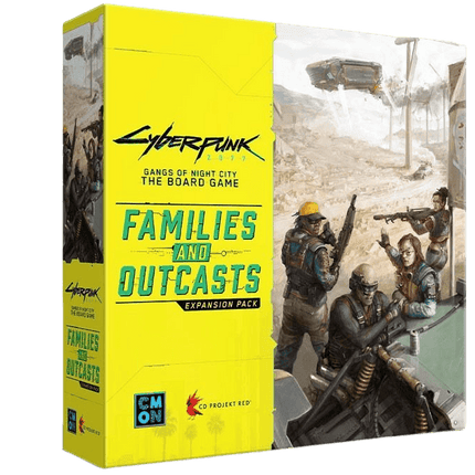 Cyberpunk 2077: Gangs of Night City - The Board Game - Families and Outcasts Expansion - The Card Vault