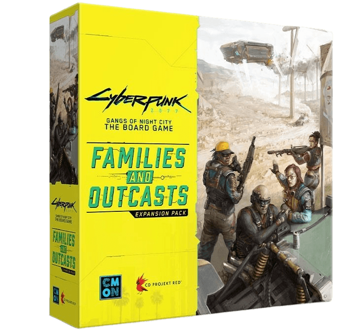 Cyberpunk 2077: Gangs of Night City - The Board Game - Families and Outcasts Expansion - The Card Vault