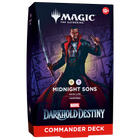 Magic: The Gathering Marvel: Darkhold Destiny Midnight Sons Commander Deck, official view 01