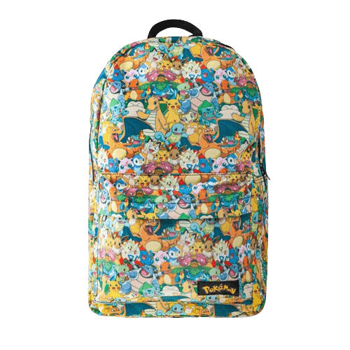 Difuzed - Pokemon - Characters All Over Print Backpack - The Card Vault