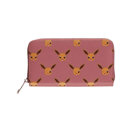 Difuzed - Pokemon - Eevee AOP Girls Zip Around Wallet - The Card Vault