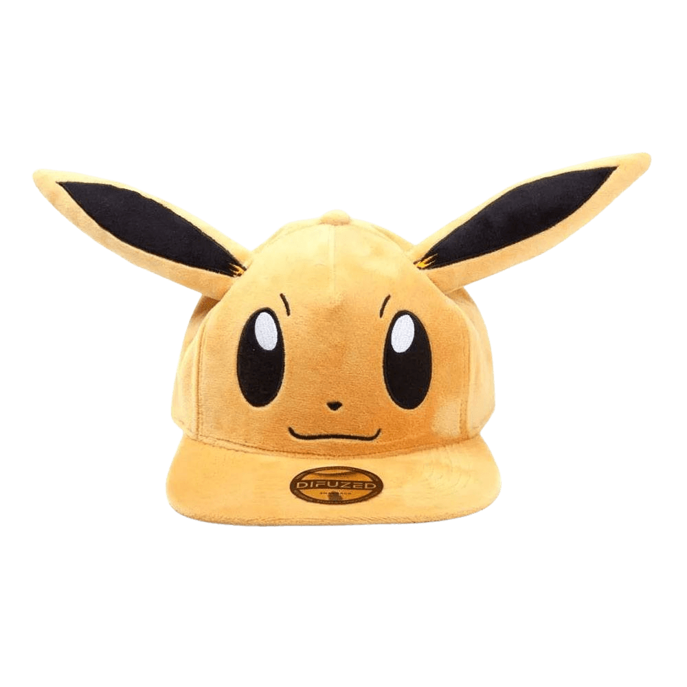 Difuzed - Pokemon - Eevee Plush Snapback Cap - The Card Vault