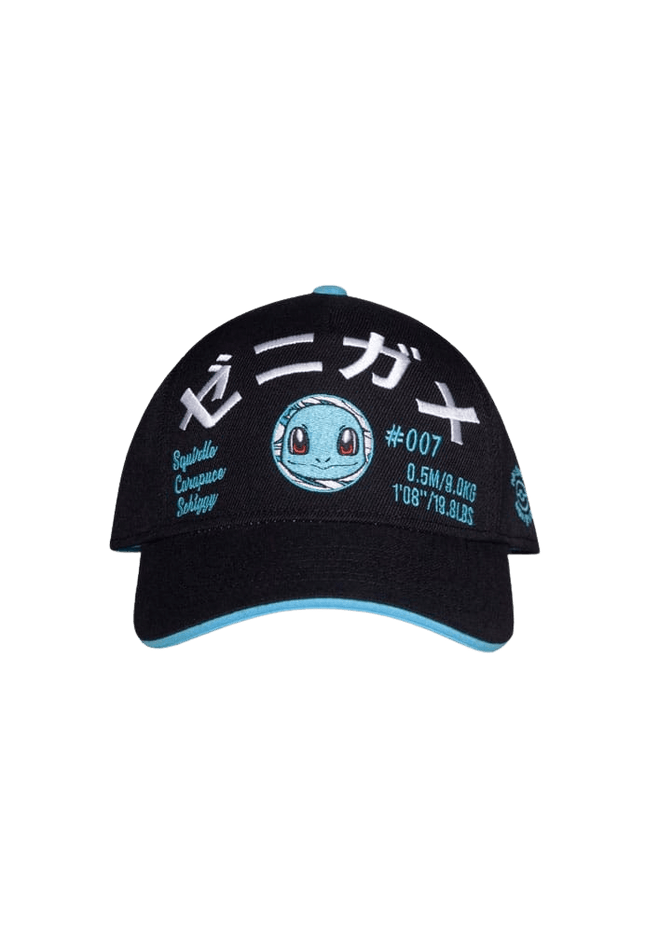 Difuzed - Pokemon - Embroidered Squirtle Adjustable Cap - The Card Vault