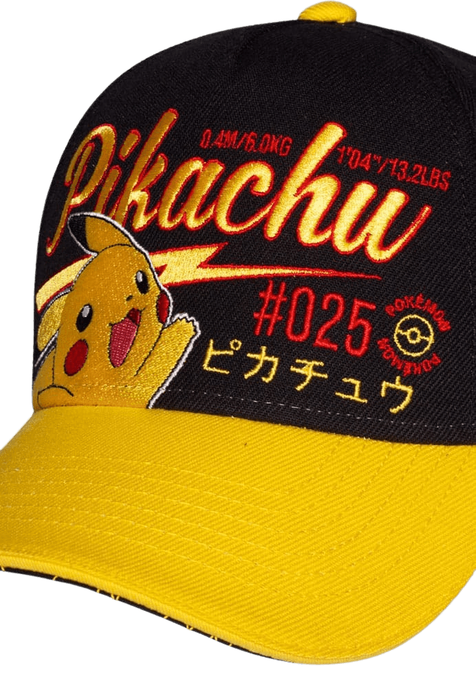 Difuzed - Pokemon - Pikachu Adjustable Cap - The Card Vault