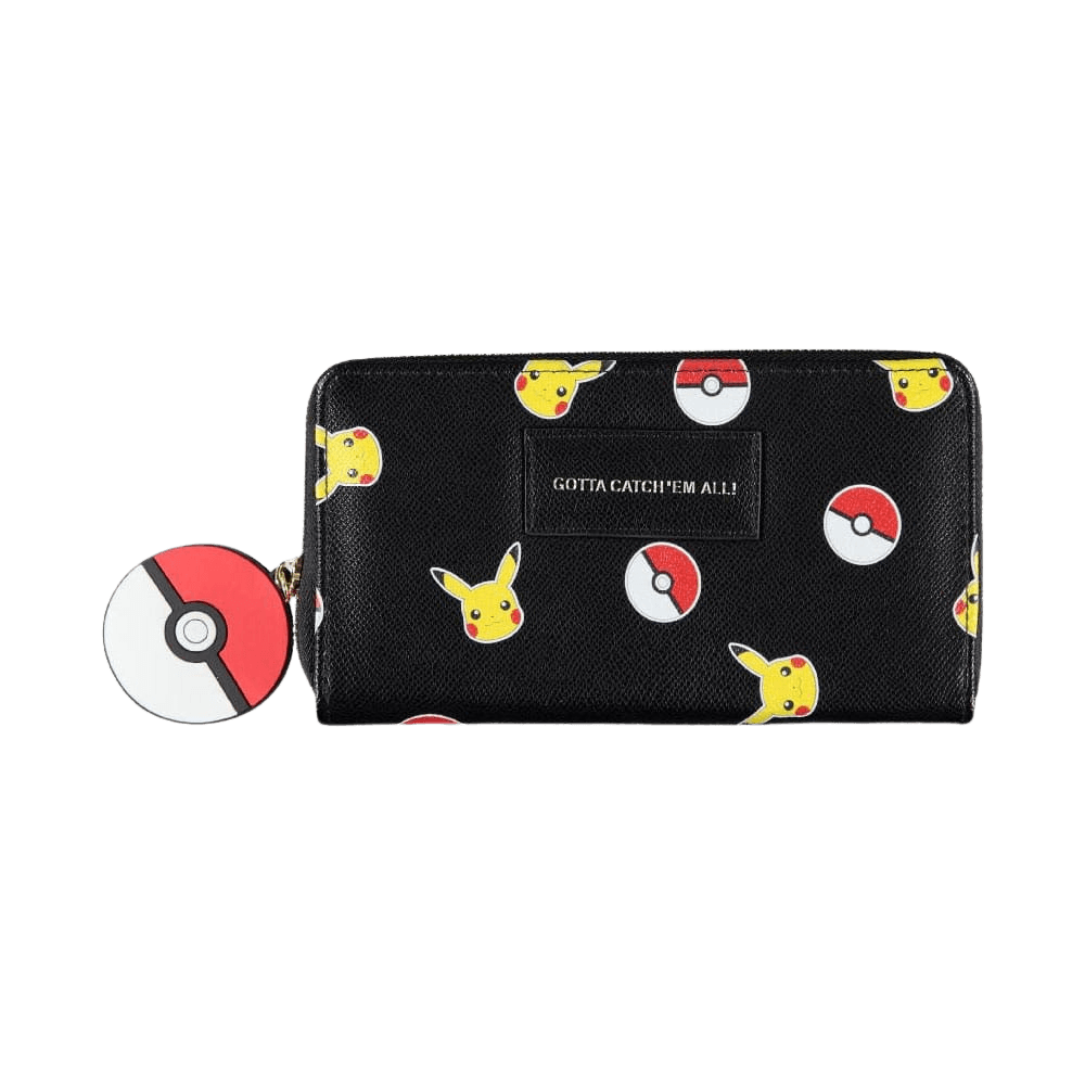 Difuzed - Pokemon - Pikachu Girls Zip Around Wallet - The Card Vault