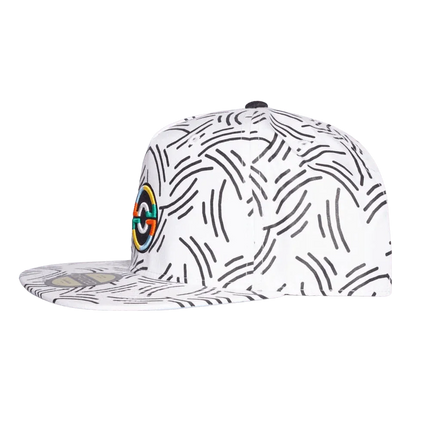 Difuzed - Pokemon - Pokeball White Snapback Cap - The Card Vault