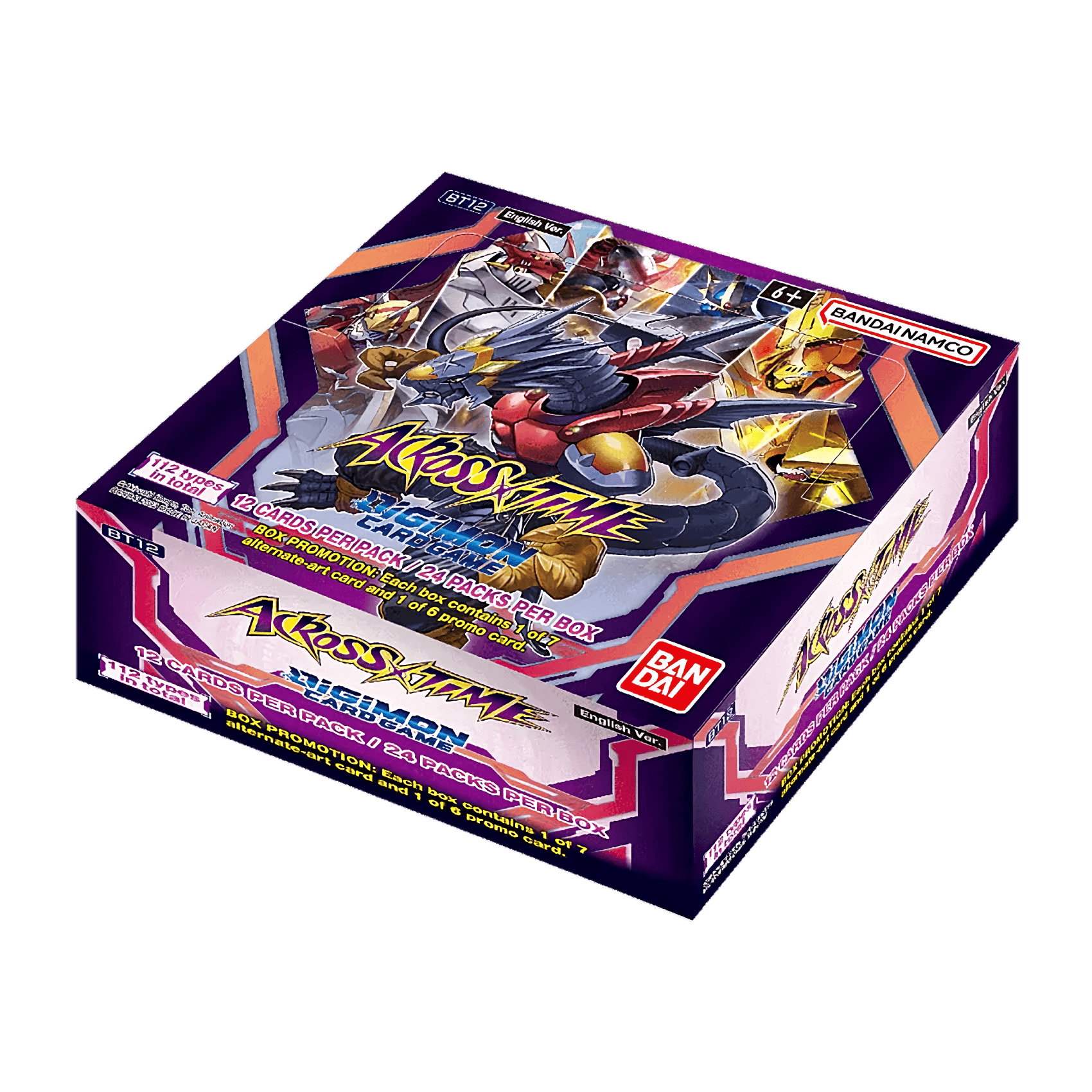 Digimon Card Game: Across Time (BT12) Booster Box - The Card Vault