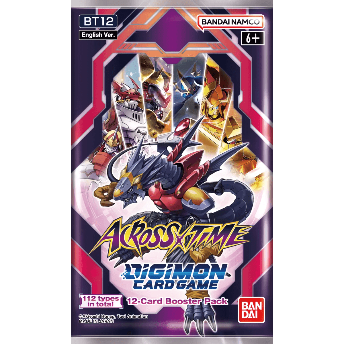 Digimon Card Game: Across Time (BT12) Booster Box - The Card Vault