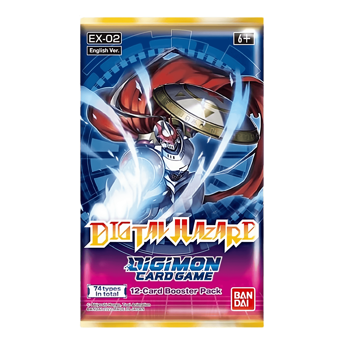 Digimon Card Game: Digital Hazard (EX-02) Booster Pack - The Card Vault