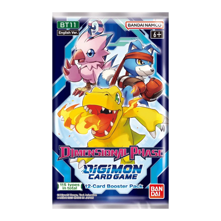 Digimon Card Game: Dimensional Phase (BT11) Booster Box - The Card Vault