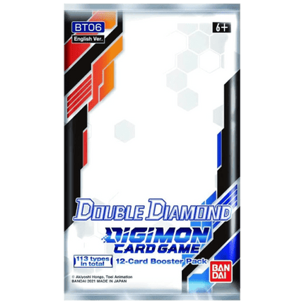 Digimon Card Game: Double Diamond (BT06) Booster Pack - The Card Vault