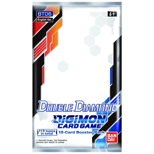Digimon Card Game: Double Diamond (BT06) Booster Pack - The Card Vault