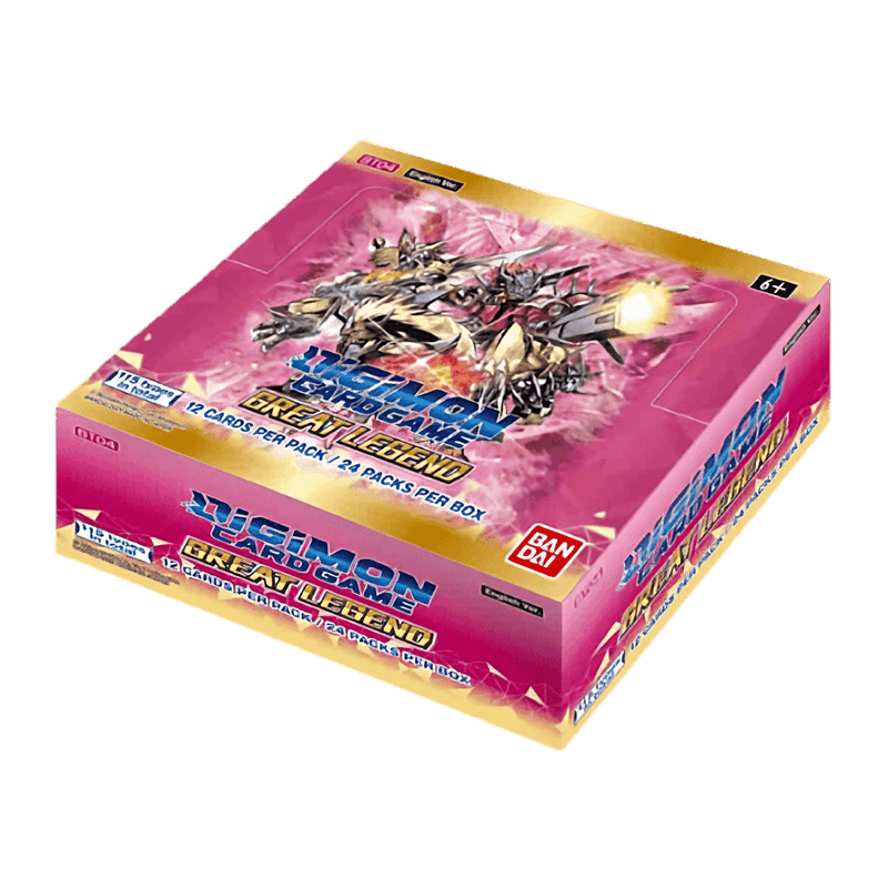 Digimon Card Game: Great Legend (BT04) Booster Box - The Card Vault