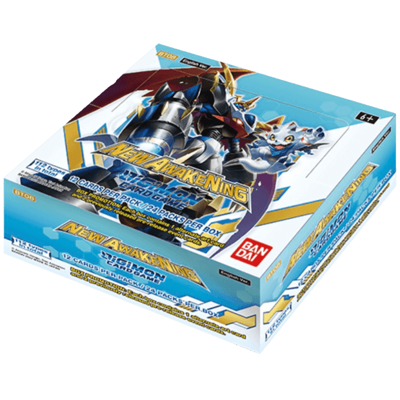 Digimon Card Game: New Awakening (BT08) Booster Box - The Card Vault
