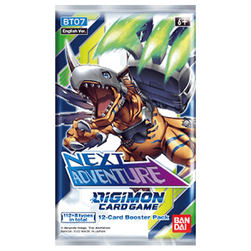 Digimon Card Game: Next Adventure (BT-07) Booster Pack - The Card Vault