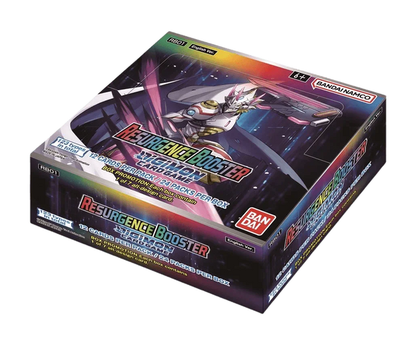 Digimon Card Game: Resurgence Booster (RB01) Booster Box (24 Packs) – The Card Vault