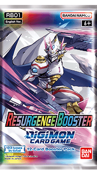 Digimon Card Game: Resurgence Booster (RB01) Booster Pack - The Card Vault