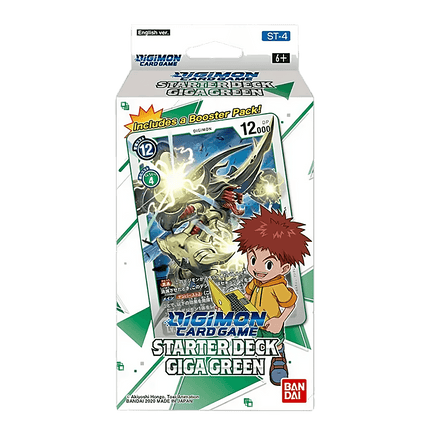 Digimon Card Game: Starter Deck - Giga Green (ST-4) - The Card Vault