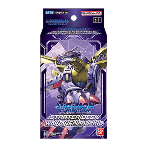 Digimon Card Game - Starter Deck - Wolf of Friendship (ST16) - The Card Vault