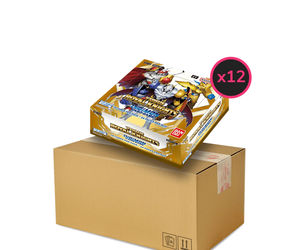 Digimon Card Game: Versus Royal Knights (BT13) Display Case – The Card Vault
