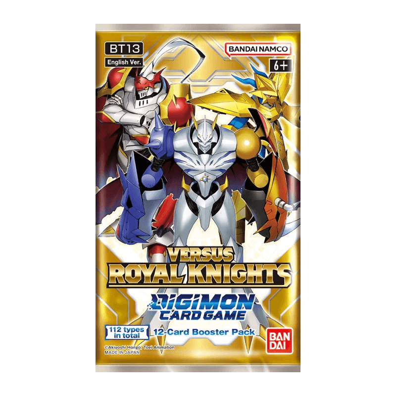 Digimon Card Game: Versus Royal Knights (BT13) Display Case (12x Booster Boxes) - The Card Vault