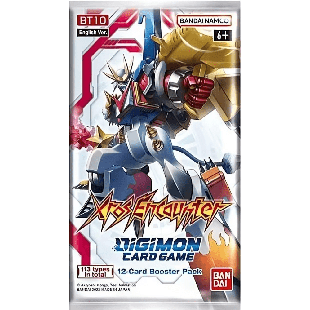 Digimon Card Game: Xros Encounter (BT10) Booster Pack - The Card Vault
