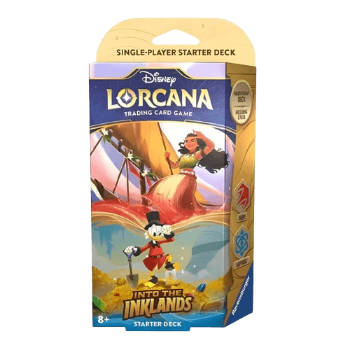 Disney - Lorcana TCG - Into The Inklands - Starter Deck - Moana and Scrooge McDuck - The Card Vault