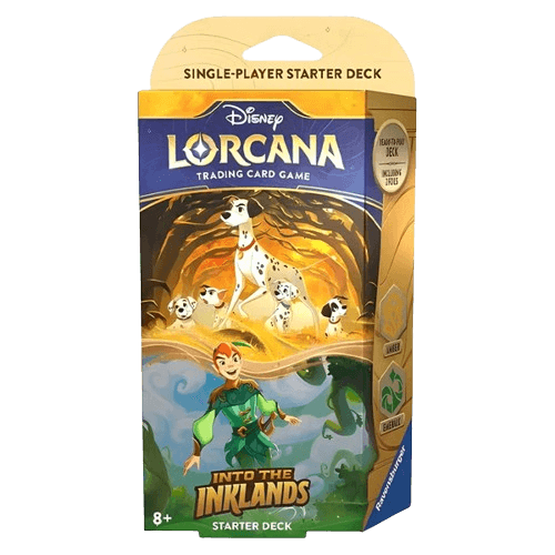 Disney - Lorcana TCG - Into The Inklands - Starter Deck - Pongo and Peter Pan - The Card Vault