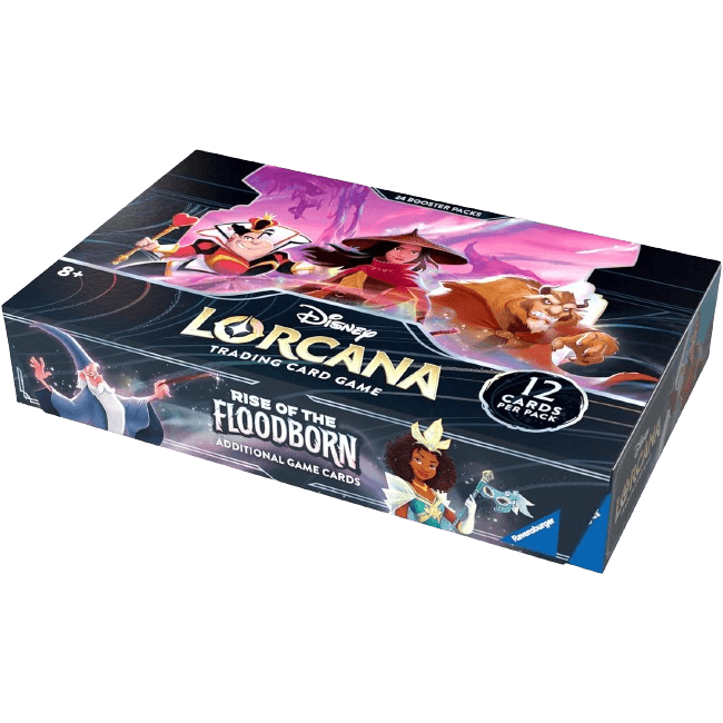 Disney - Lorcana TCG - Rise of the Floodborn - Booster Box (24 Packs) - The Card Vault