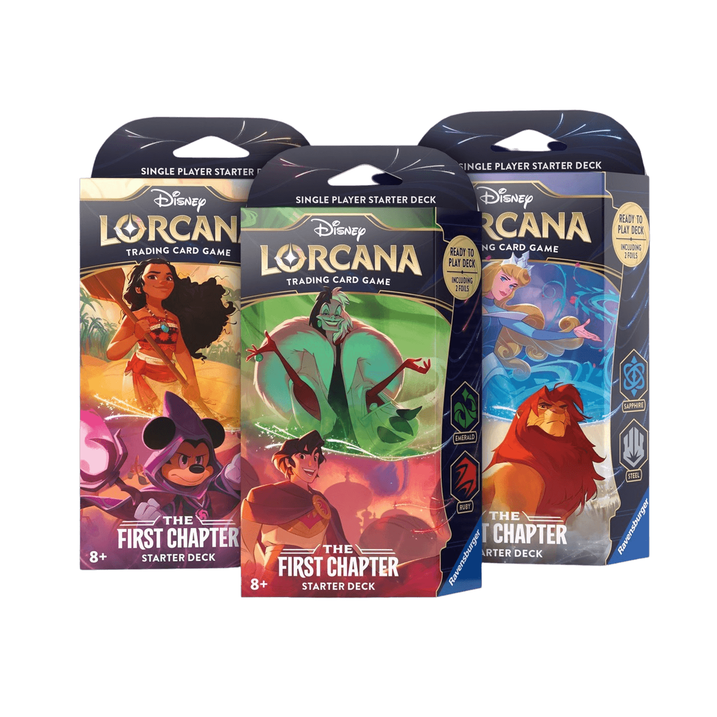 Disney - Lorcana TCG - The First Chapter - Starter Deck - Cruella & Aladdin - The Card Vault