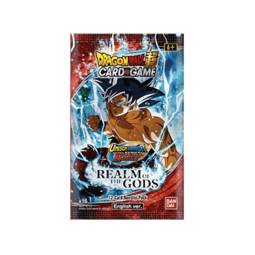 Dragon Ball Super CG: Unison Warrior Series - Realm of the Gods (DBS-B16) Booster Pack - The Card Vault