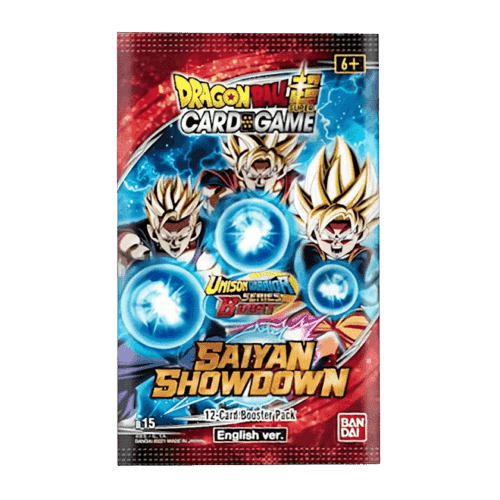 Dragon Ball Super CG: Unison Warrior Series - Saiyan Showdown (DBS-B15) Booster Pack - The Card Vault