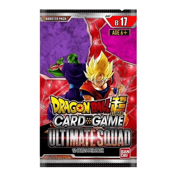 ultimate squad booster box Dragon Ball Super: Premium Pack Set 08 Ultimate Squad Card Game Premium Pack Featuring warrior groups from various eras Dragon Ball Super Card Game: